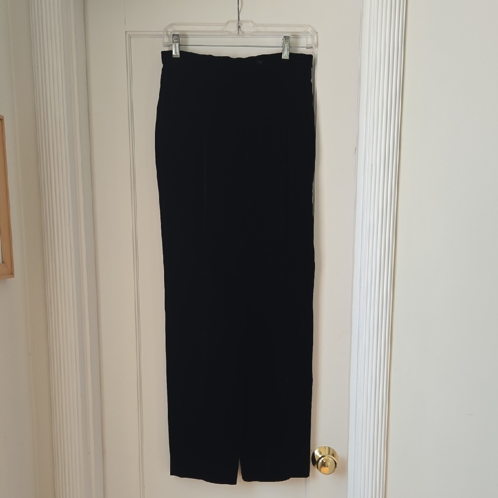 Dana Buchman Black Wide Leg Pants